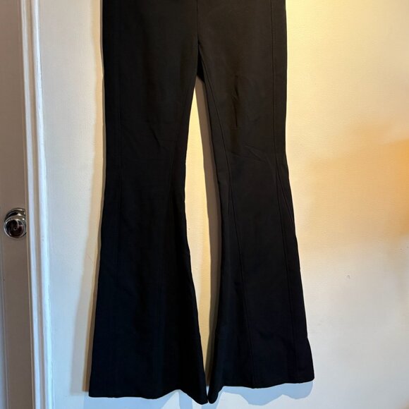 Givenchy - Boot Leg Stretchy Black Pants - Picture 2 of 3